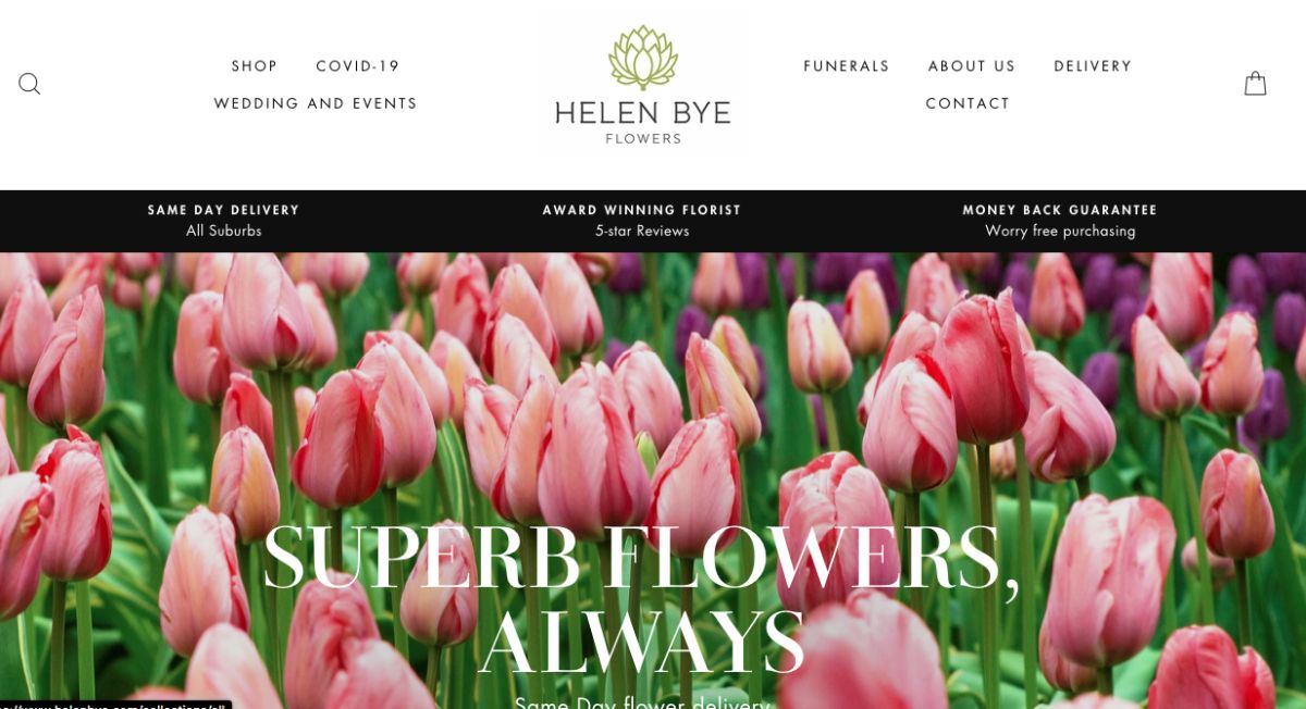 Online flower shop