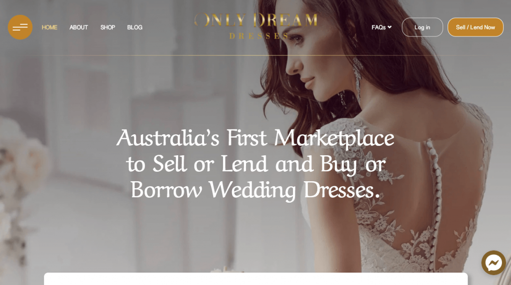 Preloved Wedding Dress Melbourne 
