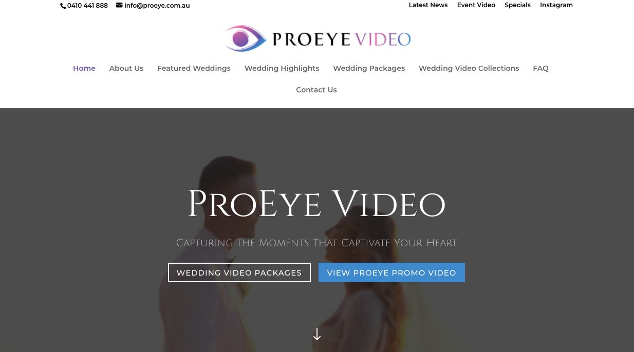 Pro Eye Video - Wedding Videographer Mornington Peninsula 