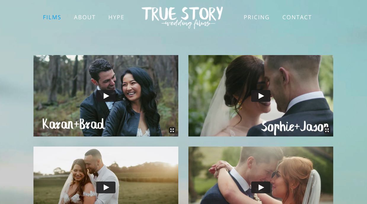 True Story wedding Videographer Mornington Peninsula