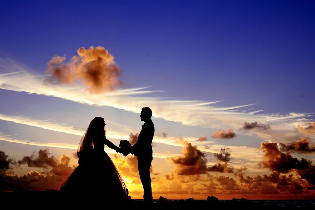 sunset-wedding-couple