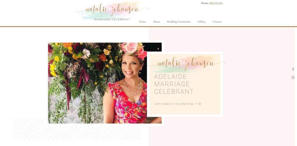 Natalie Johansen Weddings Celebrants Adelaide
