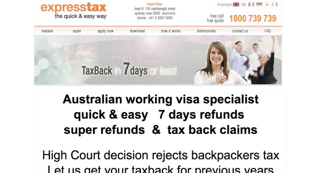 Express Tax Back Australia