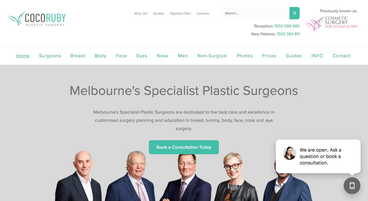 Coco Ruby Plastic Surgery Cosmetic Clinic Melbourne