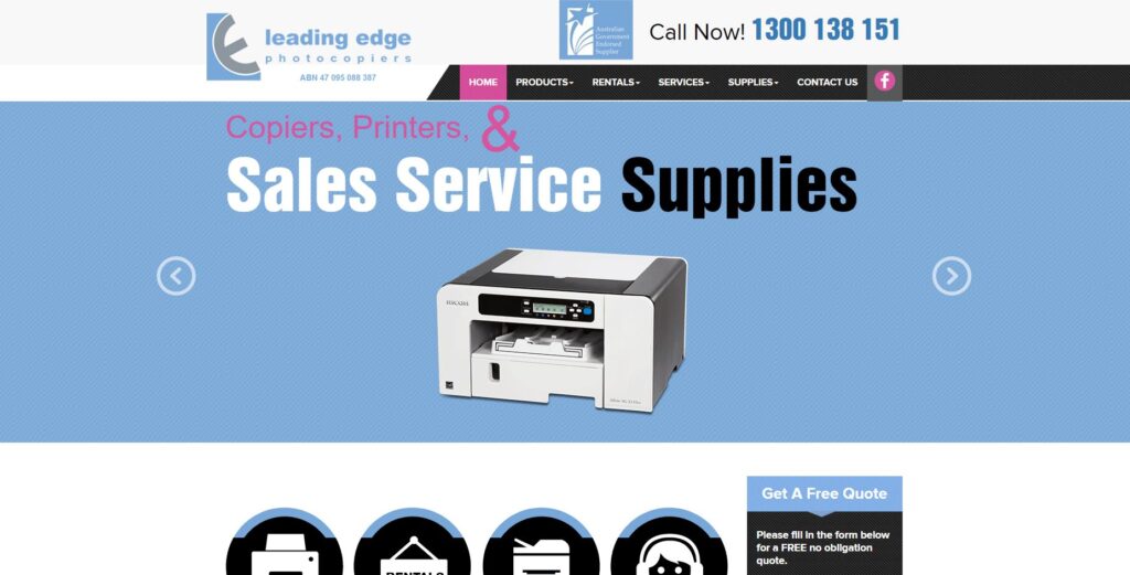Leading Edge Copiers Photocopier Rent & Lease Melbourne
