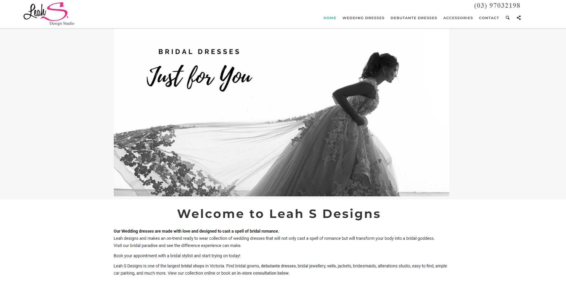 Leah S Designs Affordable Wedding Dress Shops Melbourne
