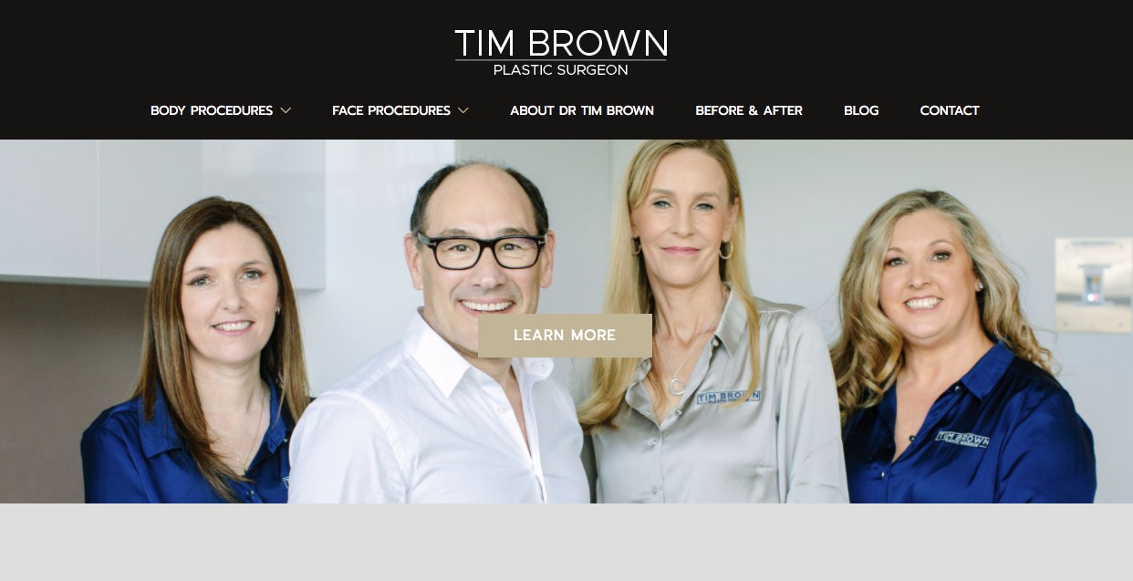 Tim Brown Plastic Surgeon Mebourne