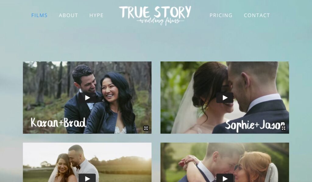 True Story Wedding Films - Wedding Video Production Company Melbourne